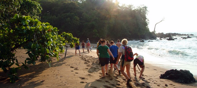 Walk on the beach